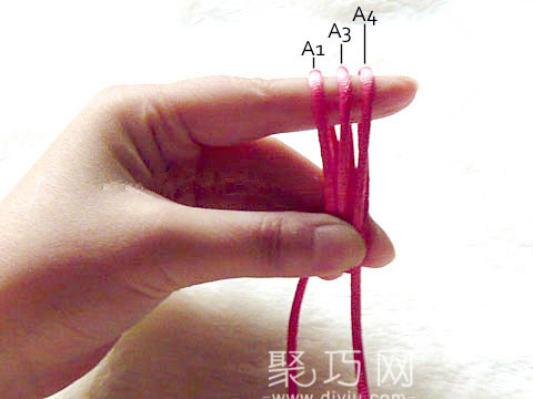 宝结的编法 怎样编中国结中的复翼宝结教程(图4)