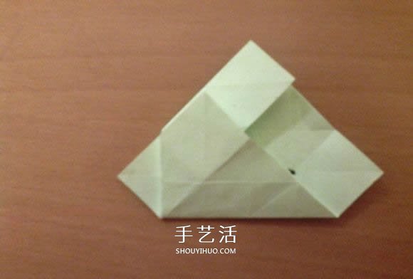 幸运四叶草的折法图解 怎么折纸四叶草步骤图(图12) 幸运四叶草的折法图解 怎么折纸四叶草步骤图(图12)