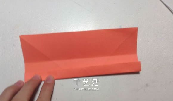 怎么折纸月季花的方法 手工月季花的折法图解(图6) 怎么折纸月季花的方法 手工月季花的折法图解(图6)