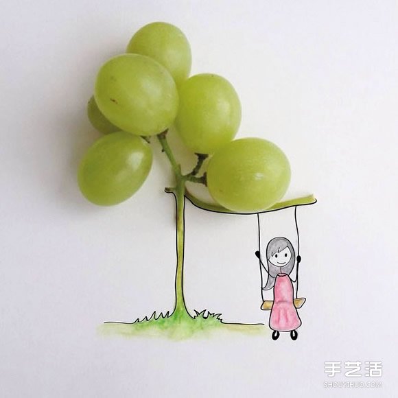 创意画作品欣赏:讲述可爱女生的日常生活(图1) 创意画作品欣赏:讲述可爱女生的日常生活(图1)