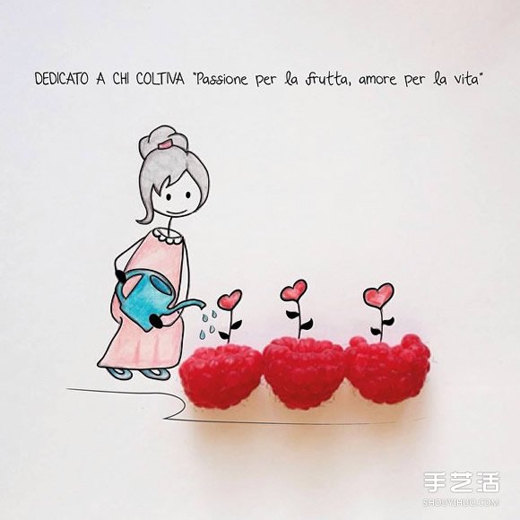 创意画作品欣赏:讲述可爱女生的日常生活(图3) 创意画作品欣赏:讲述可爱女生的日常生活(图3)