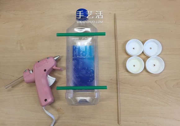 自制电动风力车玩具的制作方法教程(图9) 自制电动风力车玩具的制作方法教程(图9)