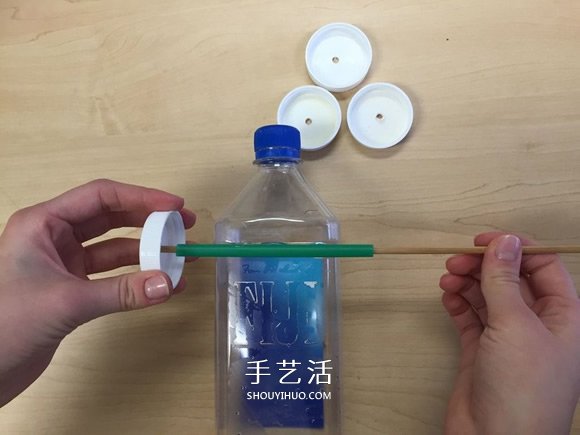 自制电动风力车玩具的制作方法教程(图12) 自制电动风力车玩具的制作方法教程(图12)