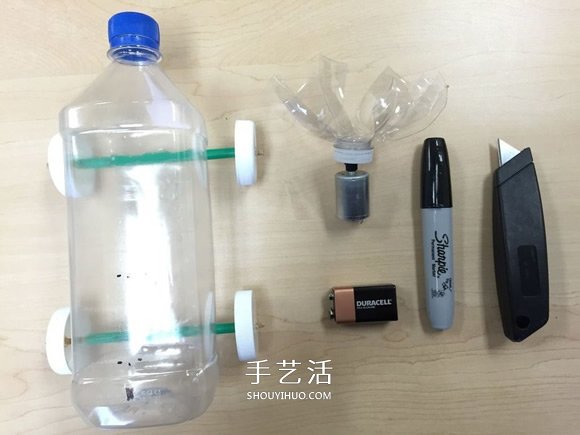 自制电动风力车玩具的制作方法教程(图21) 自制电动风力车玩具的制作方法教程(图21)