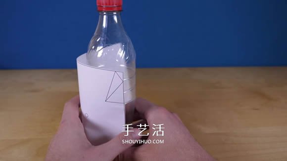 可乐瓶科技小制作 DIY橡皮筋动力飞机的方法(图4) 可乐瓶科技小制作 DIY橡皮筋动力飞机的方法(图4)