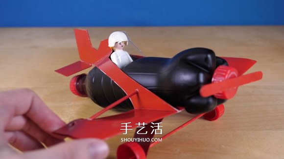 可乐瓶科技小制作 DIY橡皮筋动力飞机的方法(图36) 可乐瓶科技小制作 DIY橡皮筋动力飞机的方法(图36)