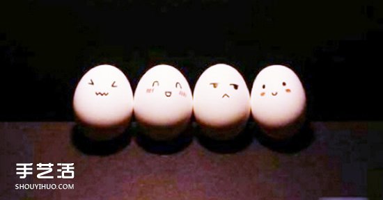 鸡蛋画画可爱图片欣赏 简单可爱鸡蛋手绘表情(图5) 鸡蛋画画可爱图片欣赏 简单可爱鸡蛋手绘表情(图5)