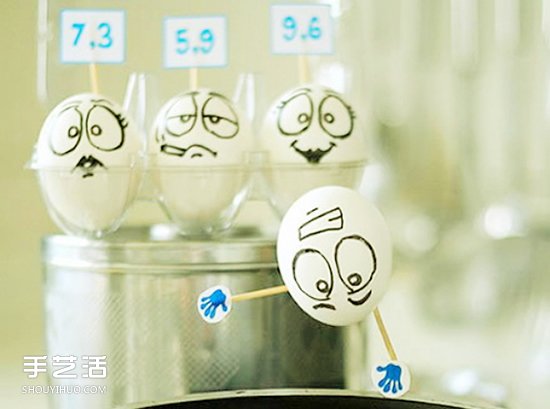 鸡蛋画画可爱图片欣赏 简单可爱鸡蛋手绘表情(图11) 鸡蛋画画可爱图片欣赏 简单可爱鸡蛋手绘表情(图11)