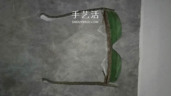 汽水瓶废物利用手工制作黑框太阳镜的方法(图6) 汽水瓶废物利用手工制作黑框太阳镜的方法(图6)