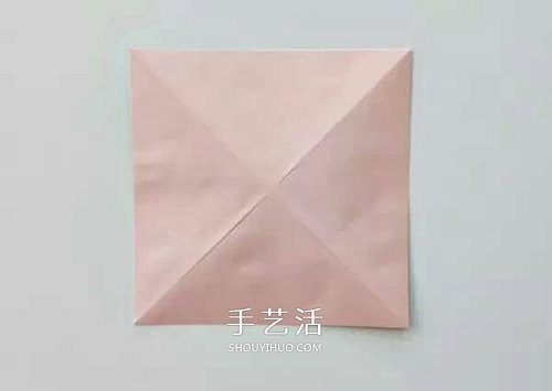 简单又漂亮纸花的折法图解 有16个花瓣!(图3) 简单又漂亮纸花的折法图解 有16个花瓣!(图3)