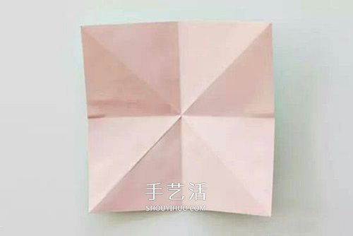 简单又漂亮纸花的折法图解 有16个花瓣!(图6) 简单又漂亮纸花的折法图解 有16个花瓣!(图6)