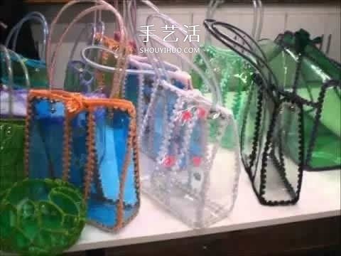 用塑料瓶做的小制作 凳子沙发垃圾桶随便选(图11) 用塑料瓶做的小制作 凳子沙发垃圾桶随便选(图11)