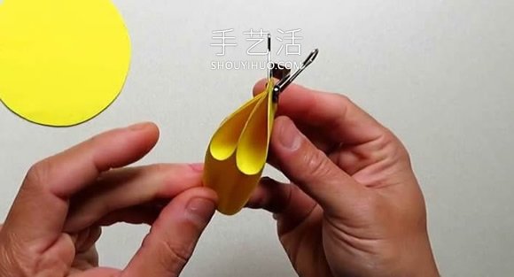 简单星花球的折纸制作方法图解教程(图7) 简单星花球的折纸制作方法图解教程(图7)