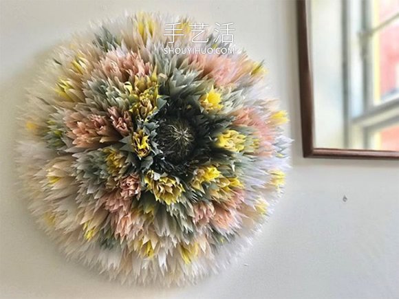 超薄纸张做成巨型花朵!栩栩如生的浪漫世界(图8) 超薄纸张做成巨型花朵!栩栩如生的浪漫世界(图8)