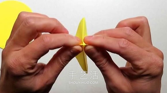简单星花球的折纸制作方法图解教程(图4) 简单星花球的折纸制作方法图解教程(图4)