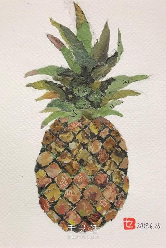 90岁老奶奶手撕报纸做拼贴画!展现平淡幸福(图7) 90岁老奶奶手撕报纸做拼贴画!展现平淡幸福(图7)