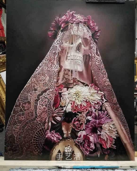 充满活力的彩色人体骨骼画作品欣赏(图1) 充满活力的彩色人体骨骼画作品欣赏(图1)