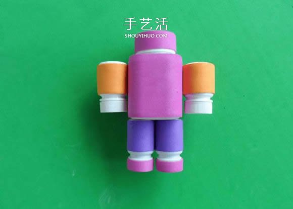简单自制药瓶机器人的方法教程(图6) 简单自制药瓶机器人的方法教程(图6)