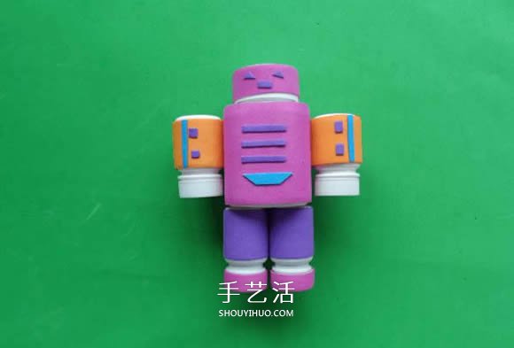 简单自制药瓶机器人的方法教程(图8) 简单自制药瓶机器人的方法教程(图8)