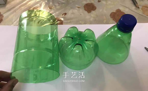 雪碧瓶手工制作万圣节女巫屋图解教程(图4) 雪碧瓶手工制作万圣节女巫屋图解教程(图4)
