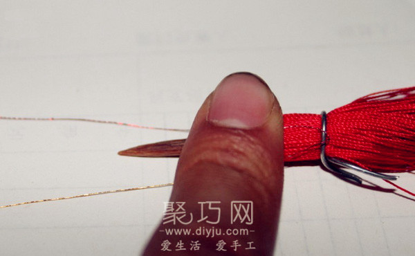 如何做中国结穗头 中国结流苏制作实例教程(图3)