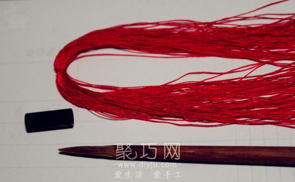 如何做中国结穗头 中国结流苏制作实例教程 - 诺云双维造物网