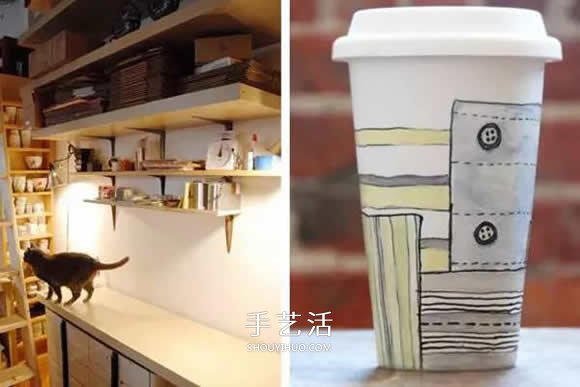 她们把家里的杯碟画成画 将每一天都过成诗!(图2) 她们把家里的杯碟画成画 将每一天都过成诗!(图2)