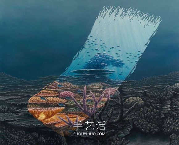 超现实异世界!艺术家笔下的神奇时光隧道(图8) 超现实异世界!艺术家笔下的神奇时光隧道(图8)