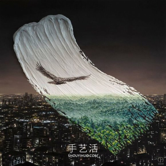 超现实异世界!艺术家笔下的神奇时光隧道(图5) 超现实异世界!艺术家笔下的神奇时光隧道(图5)