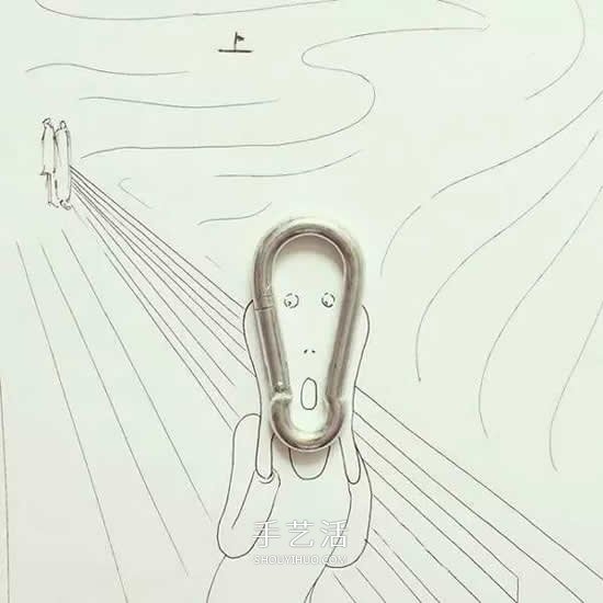 给生活加一点想象力 日常杂物变身创意插画(图6) 给生活加一点想象力 日常杂物变身创意插画(图6)