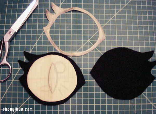 用拉链改造旧衣服 DIY超抢眼猫咪T恤教程(图5) 用拉链改造旧衣服 DIY超抢眼猫咪T恤教程(图5)