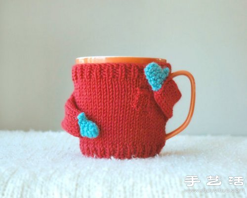 超可爱手工针织杯套 让生活变得如此美好(图1) 超可爱手工针织杯套 让生活变得如此美好(图1)