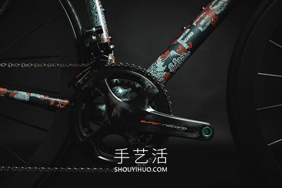 超精致手绘东洋风格自行车Scalatore Samurai!(图10) 超精致手绘东洋风格自行车Scalatore Samurai!(图10)