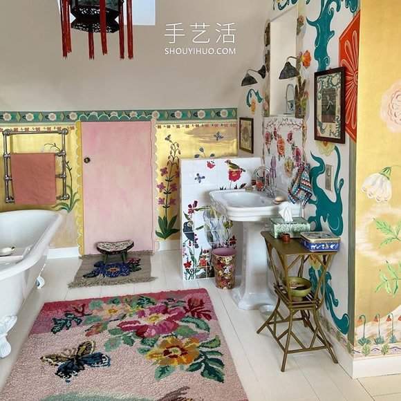 这位艺术家的手绘,让别墅仿佛变成童话小屋(图8) 这位艺术家的手绘,让别墅仿佛变成童话小屋(图8)