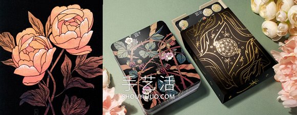 手绘植物塔罗牌!结合神秘占卜、花语寓意和哲学(图1) 手绘植物塔罗牌!结合神秘占卜、花语寓意和哲学(图1)
