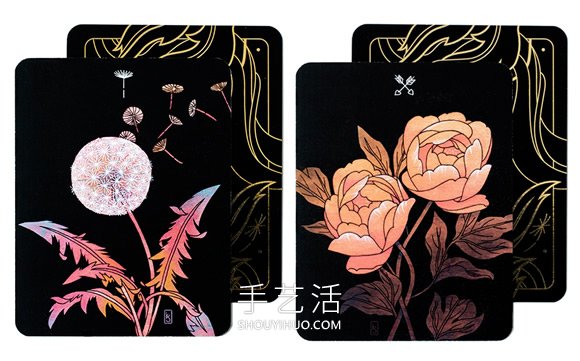 手绘植物塔罗牌!结合神秘占卜、花语寓意和哲学(图6) 手绘植物塔罗牌!结合神秘占卜、花语寓意和哲学(图6)