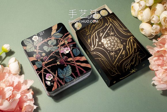 手绘植物塔罗牌!结合神秘占卜、花语寓意和哲学(图8) 手绘植物塔罗牌!结合神秘占卜、花语寓意和哲学(图8)