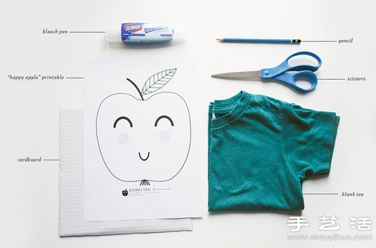 插画师妈妈手工DIY的可爱宝宝T恤(图3)