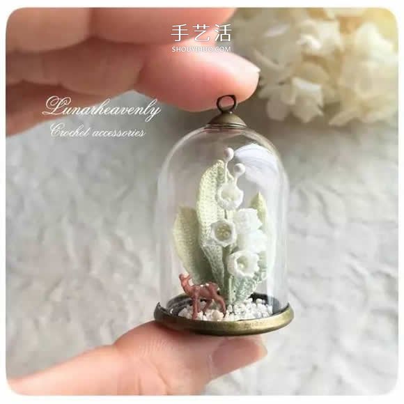 美得不像话!袖珍钩针花朵饰品作品图片欣赏(图19) 美得不像话!袖珍钩针花朵饰品作品图片欣赏(图19)
