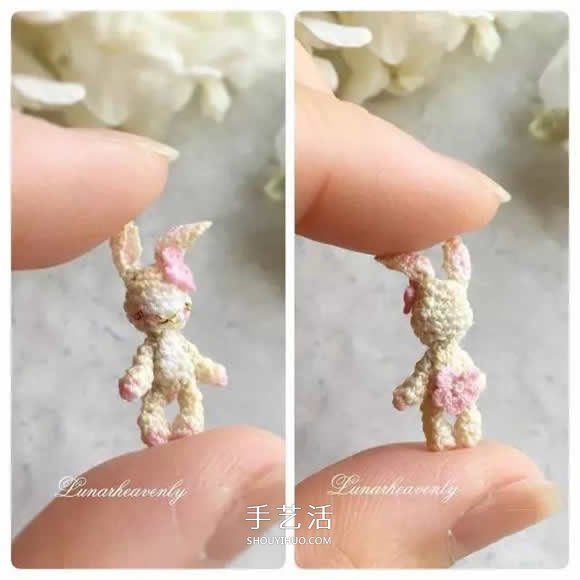 美得不像话!袖珍钩针花朵饰品作品图片欣赏(图20) 美得不像话!袖珍钩针花朵饰品作品图片欣赏(图20)