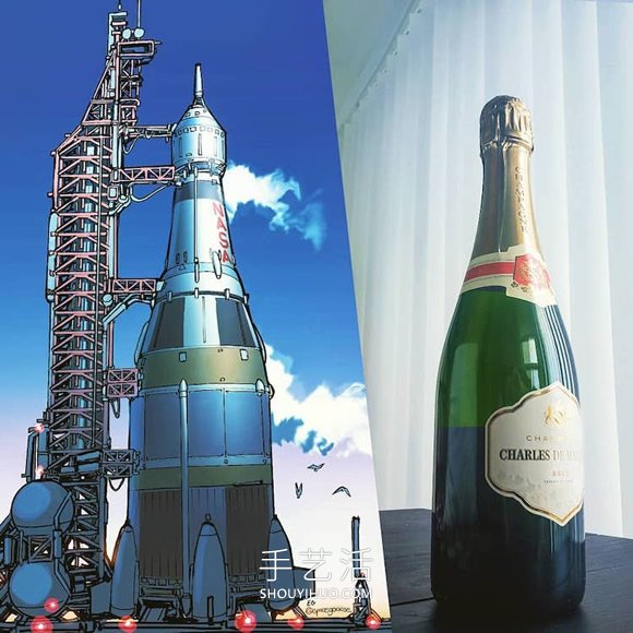 日常家用物品重构!壮观的太空飞船图纸设计(图10) 日常家用物品重构!壮观的太空飞船图纸设计(图10)