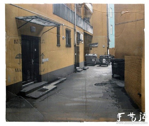 用纸板DIY的居民楼(图3)
