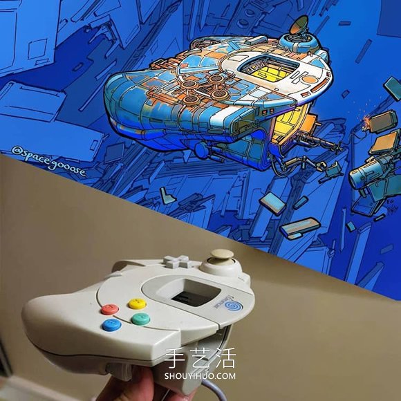 日常家用物品重构!壮观的太空飞船图纸设计(图6) 日常家用物品重构!壮观的太空飞船图纸设计(图6)