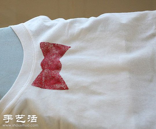 DIY学生情调白色情侣T恤(图6)