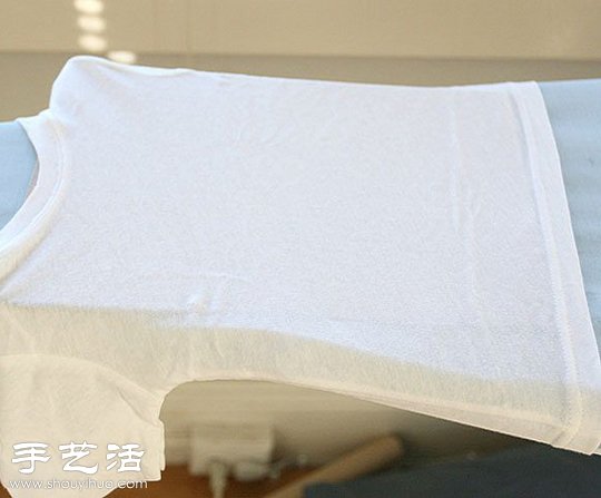 DIY学生情调白色情侣T恤(图4)