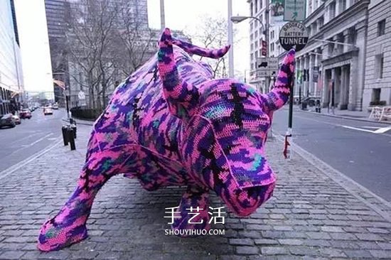 色彩大爆炸!用毛线编织物打扮我们的生活~(图5) 色彩大爆炸!用毛线编织物打扮我们的生活~(图5)