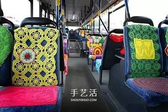 色彩大爆炸!用毛线编织物打扮我们的生活~(图3) 色彩大爆炸!用毛线编织物打扮我们的生活~(图3)