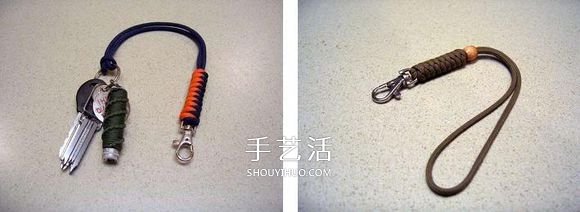 手工刀坠绳编法图解 伞绳刀坠的编法教程(图22)