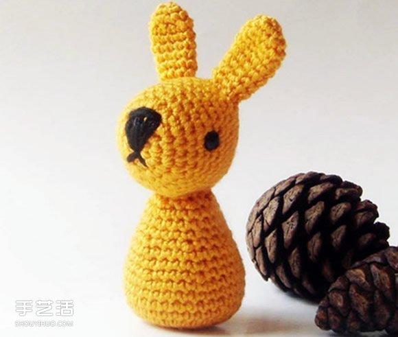 可爱的钩针玩偶图片 手工钩针编织小动物作品(图3) 可爱的钩针玩偶图片 手工钩针编织小动物作品(图3)