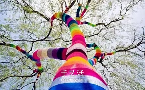 色彩大爆炸!用毛线编织物打扮我们的生活~(图13) 色彩大爆炸!用毛线编织物打扮我们的生活~(图13)